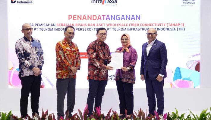 Telkom Resmi Teken Akta Spin-Off, InfraNexia Jadi Mesin Pertumbuhan Baru Infrastruktur Digital TelkomGroup