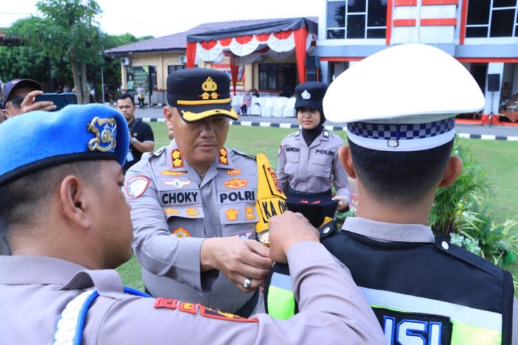 Polres L. Batu Gelar Apel Operasi Lilin Toba