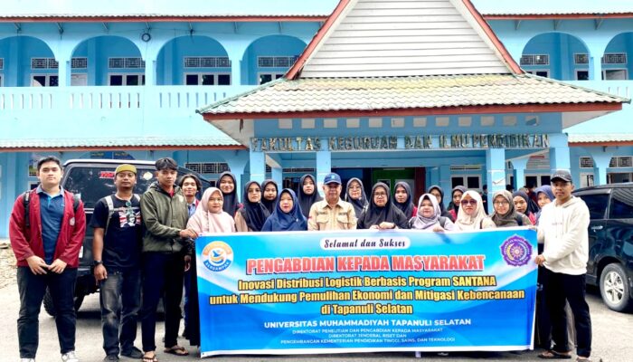 Melalui Program SANTANA, UM Tapsel Turun Tangan Bantu Korban Banjir Huta Godang Dan Garoga