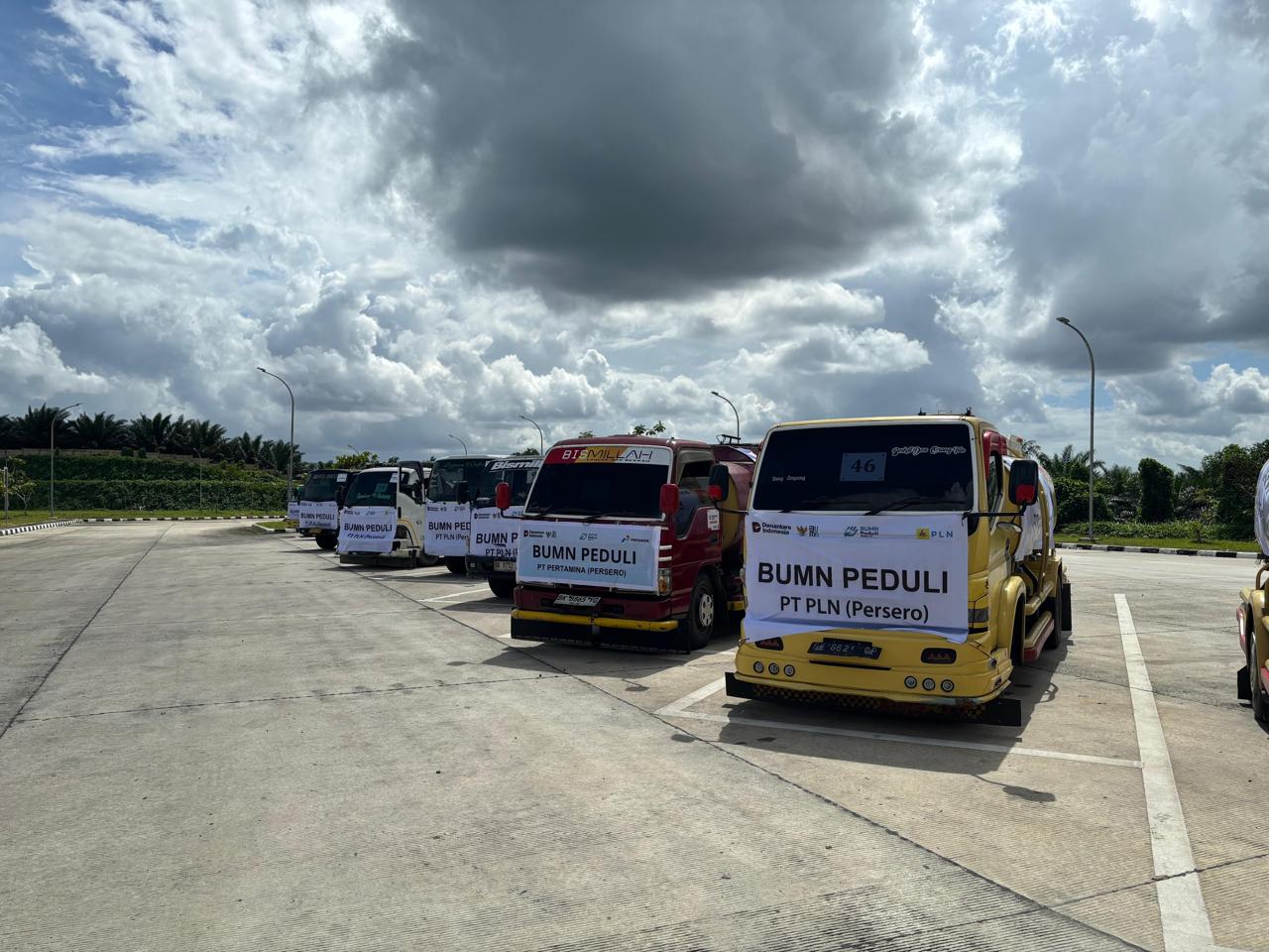 Danantara Indonesia Dan BP BUMN Kerahkan Lebih 1.000 Relawan Dan 100 Truk Bantuan Kemanusiaan