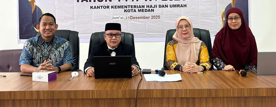 Kemenhaj Kota Medan Gelar Seleksi CAT Tahap 1 Bagi Petugas PPIH Kloter Dan Arab Saudi