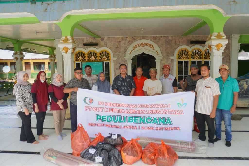 Dukung Pemulihan Pascabencana, PTPN I Dan PT CMN Salurkan Bantuan Di Aceh Tamiang