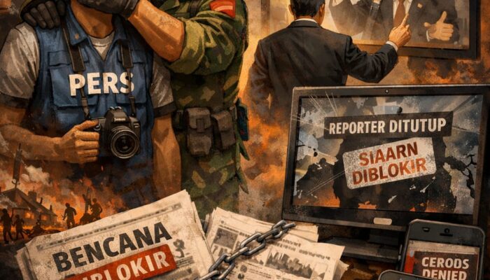 Darurat Pembatasan Informasi Bencana, KKJ: Presiden Prabowo Wajib Minta Maaf