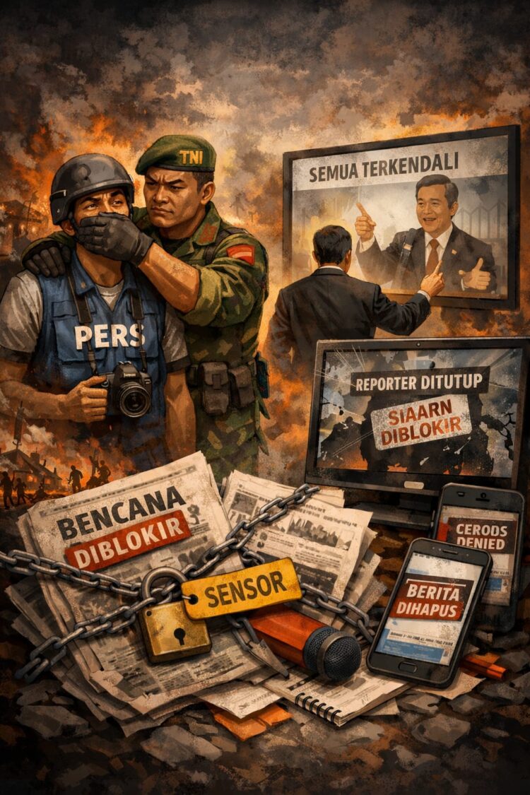 Darurat Pembatasan Informasi Bencana, KKJ: Presiden Prabowo Wajib Minta Maaf