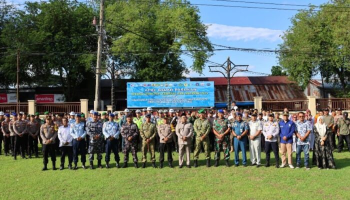 Gelar Pasukan Ops Lilin Seulawah 2025, Polres Sabang Siap Amankan Nataru