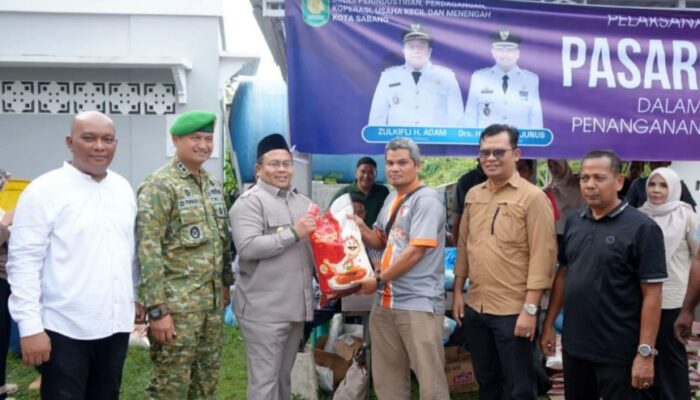 Wali Kota Sabang Pastikan Harga Stabil, Pasar Murah Digelar Di Tiga Kecamatan