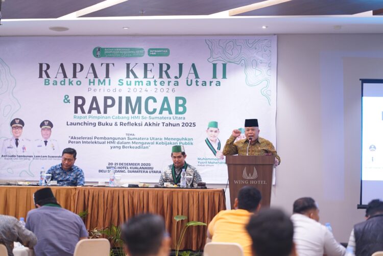 Kajatisu Buka Raker II Dan Rapimcab Badko HMI Sumut