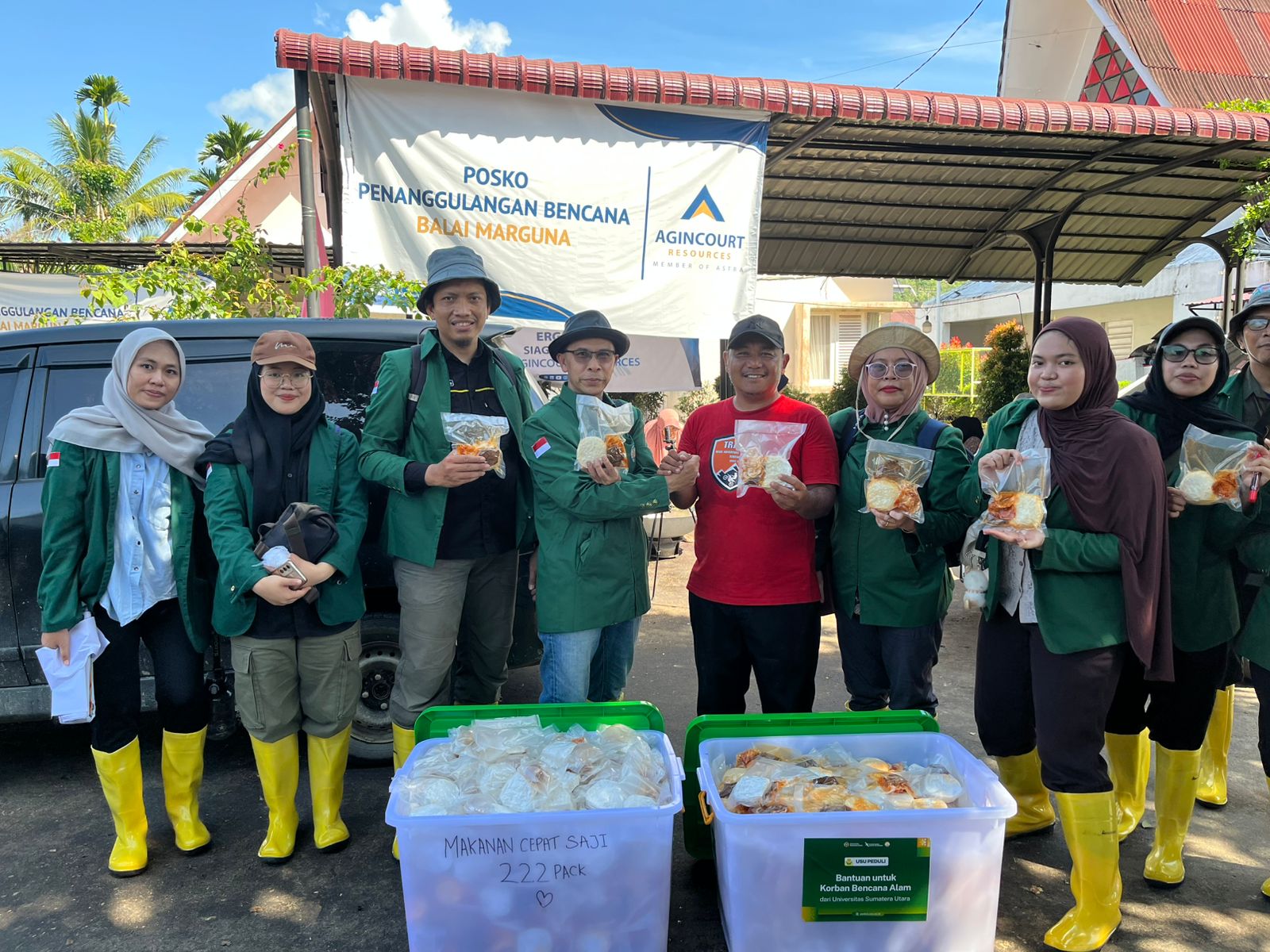 USU Peduli Bencana: PkM Tanggap Darurat Bantu Penyintas Banjir Bandang Di Tapsel