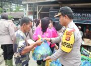 Bantuan Korban Banjir Dan Longsor Mengalir, Salah Satunya Dari Kapolres Aceh Tenggara
