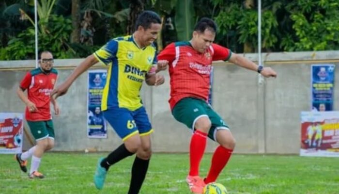 Babak Penyisihan Turnamen Mini Soccer Korpri Sergai, 5 Tim Raih Poin Penuh
