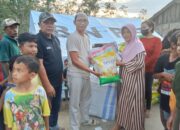 Tgk. Amran Hadir Salurkan Bantuan Kemanusiaan Kepada Warga Korban Banjir Aceh Tamiang