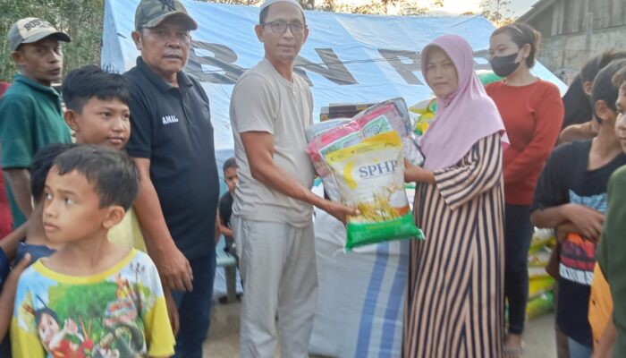 Tgk. Amran Hadir Salurkan Bantuan Kemanusiaan Kepada Warga Korban Banjir Aceh Tamiang