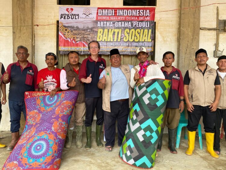DMDI Indonesia Dan Artha Graha Peduli Turunkan Tim Serta Bantuan Ke Daerah Terdampak Bencana