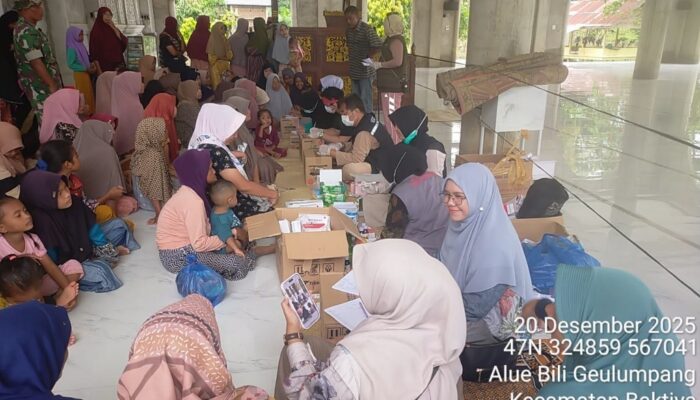 Buka Layanan Kesehatan Bergerak, Tim EMT Dinkes Aceh Layani 2.000 Warga Aceh Utara