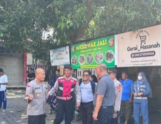 Kapolres Sabang Pantau Langsung Pasar Murah Di Gampong Kuta Timu