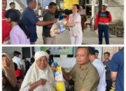 CV Pangan Anugerah Dan PT Richard Boga Indonesia Bagikan 1100 Paket Sembako Di Medan Deli Dan Sunggal