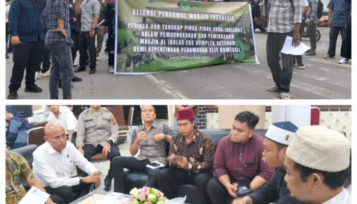 APMI Laporkan Pembongkaran Masjid Al – Ikhlas Medan Estate Ke Poldasu
