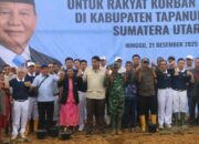 Menteri PKP Dan Mendagri Groundbreaking 103 Hunian Tetap Korban Bencana Taput