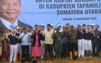 Menteri PKP Dan Mendagri Groundbreaking 103 Hunian Tetap Korban Bencana Taput