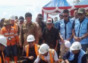 Bupati Tapsel Letakkan Batu Pertama 227 Hunian Tetap Bagi Korban Bencana Batangtoru