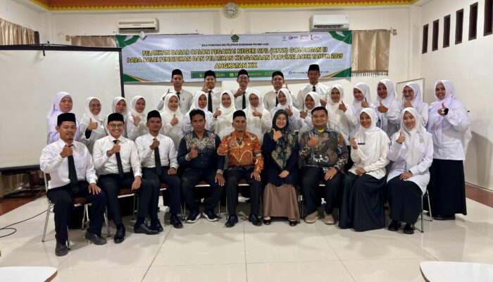 829 CPNS Di Lingkungan Kemenag Ikut Latsar BDK Aceh
