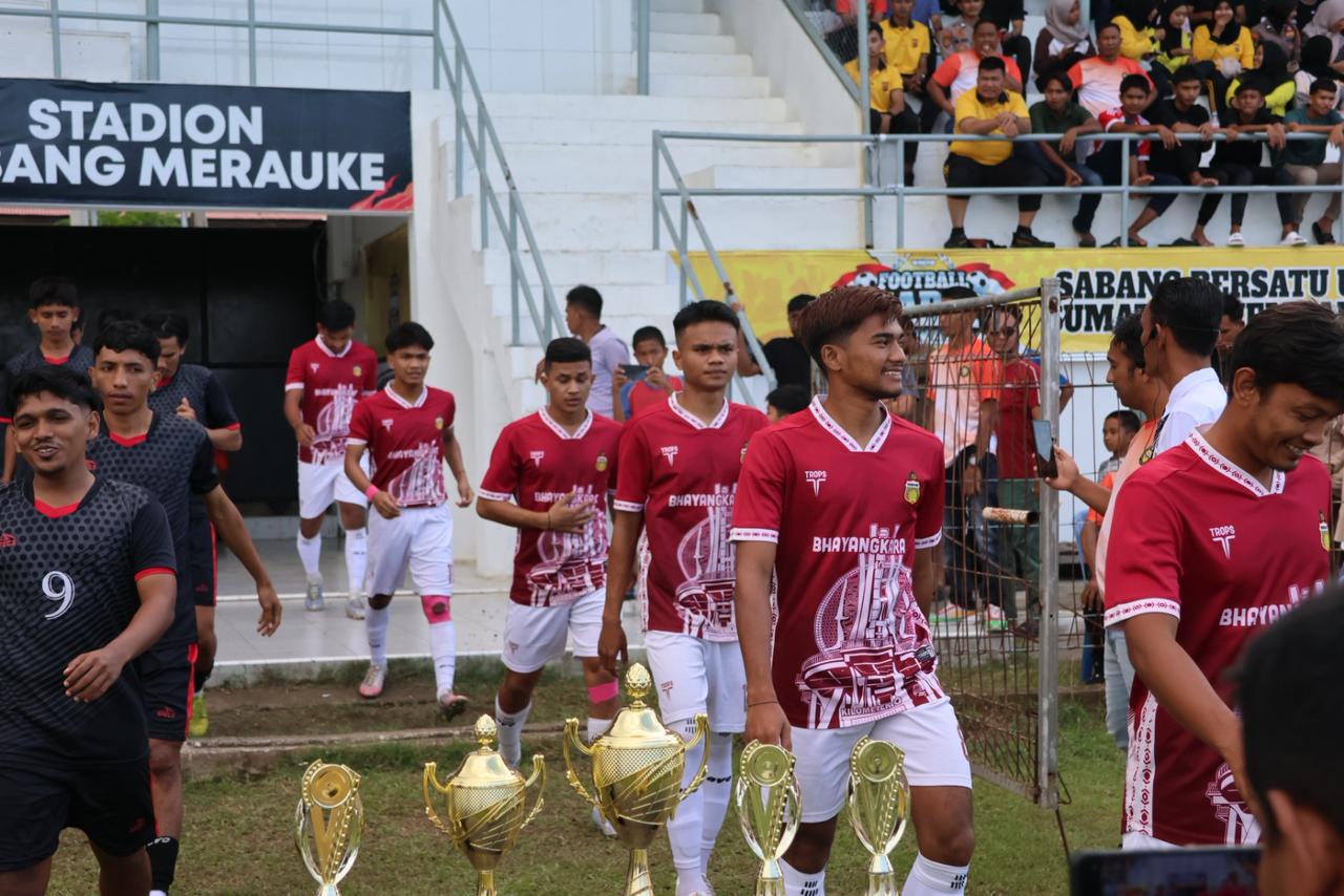 Bhayangkara FC Polres Sabang Juara II Football Charity for Sumatera 2025