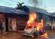 Minibus Bermuatan Jeriken Pertalite Terbakar di Abdya, Pemilik Luka Bakar