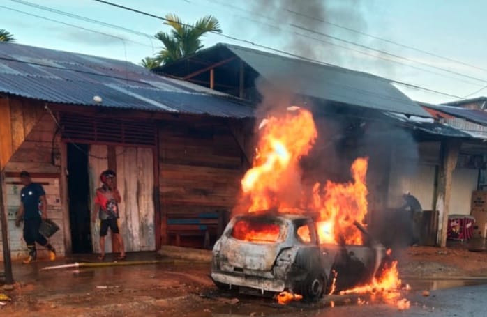 Minibus Bermuatan Jeriken Pertalite Terbakar di Abdya, Pemilik Luka Bakar