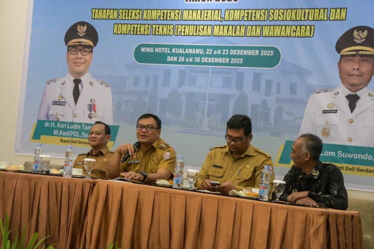 Untuk Isi 16 JPTP Pemkab Deliserdang, 37 Peserta Ikuti Seleksi, Bupati: Kami Memilih Orang-orang Terbaik