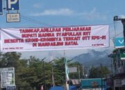 Spanduk Tuntutan Penegakan Hukum Muncul Di Kota Panyabungan
