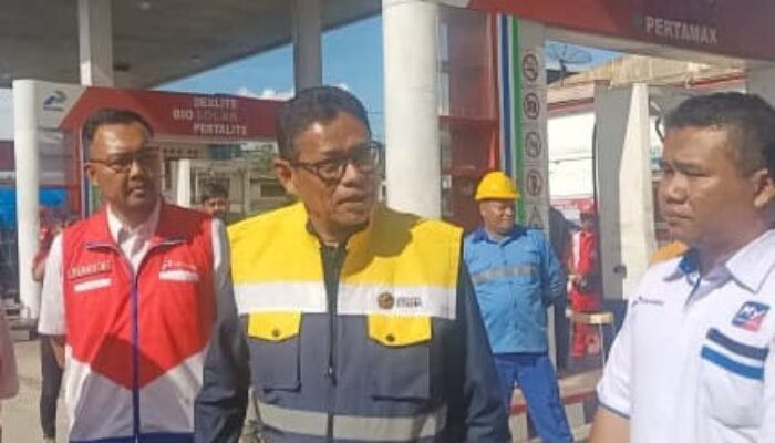 Jelang Nataru, Wamen ESDM Tinjau Ketersediaan BBM, LPG Dan Kelistrikan Di Taput