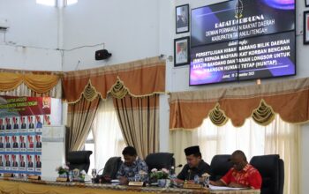 Ketua DPRD Tapteng Setujui Hibah BMD Untuk Huntap Korban Banjir Dan Longsor