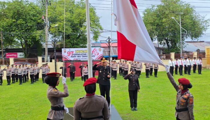 Kapolres Sabang Pimpin Upacara Peringatan Hari Ibu Ke-97
