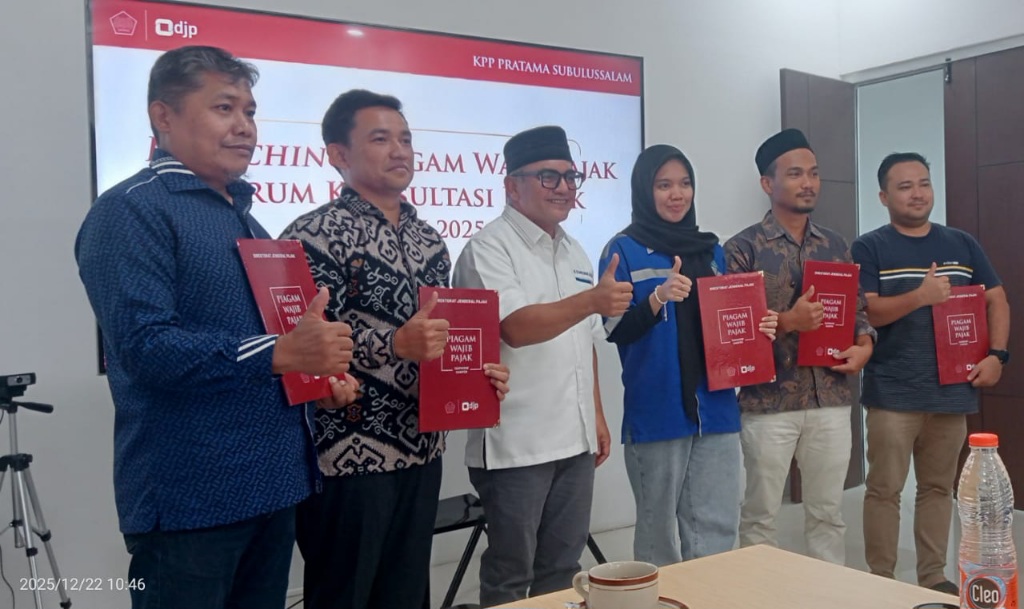 KPP Pratama Launching Piagam Wajib Pajak Dan Forum Konsultasi Publik