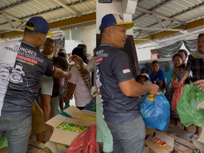 Rahmansyah Sibarani Titipkan Bantuan untuk Warga Terdampak Banjir di Tapteng