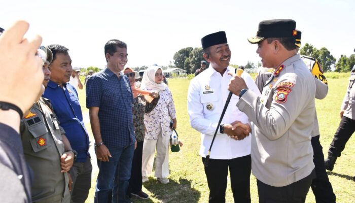 Bupati Madina Dampingi Kapolda Sumut Cek Mapolsek MBG Yang Dibakar Massa, Sampaikan Komitmen Ini