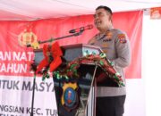 Kapoldasu, Kapolres Tapteng Dan Sibolga Rayakan Natal Bersama Pengungsi Tukka