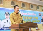 Buka Konferensi V PWI Madina, Bupati Kenang Kedekatan Dengan Wartawan, Zamharir Rangkuty Ketua Periode 2025-2028