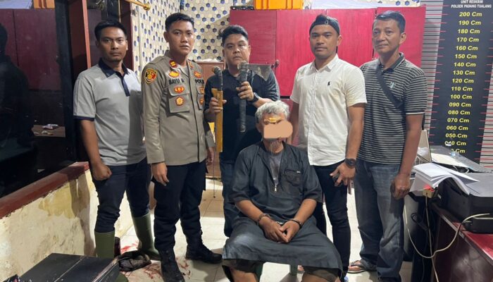 Polsek Padang Tualang Bekuk Terduga Pembunuh Mantan Adik Ipar