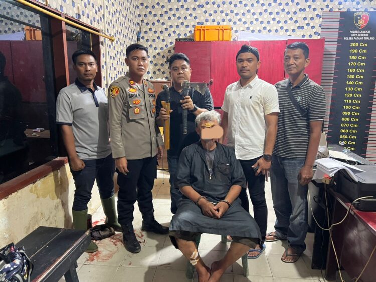 Polsek Padang Tualang Bekuk Terduga Pembunuh Mantan Adik Ipar