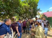 Kunjungi Desa Menang Gini Aceh Tamiang, Direktur Telkom Pastikan Pemulihan Jaringan Internet