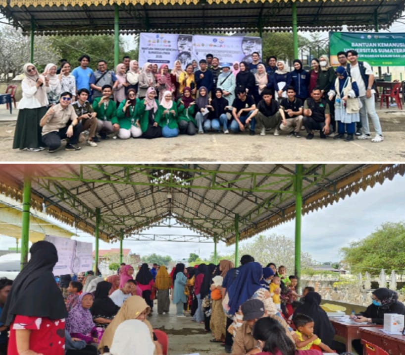 Tanggap Bencana Di Langkat ITB-Diktisaintek Sebar Bantuan Dan Siapkan IPA