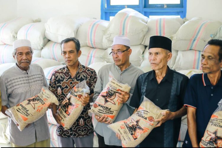 Pemkab Madina Salurkan 37 Ton Lebih Bantuan Bibit Padi Untuk Petani Siabu