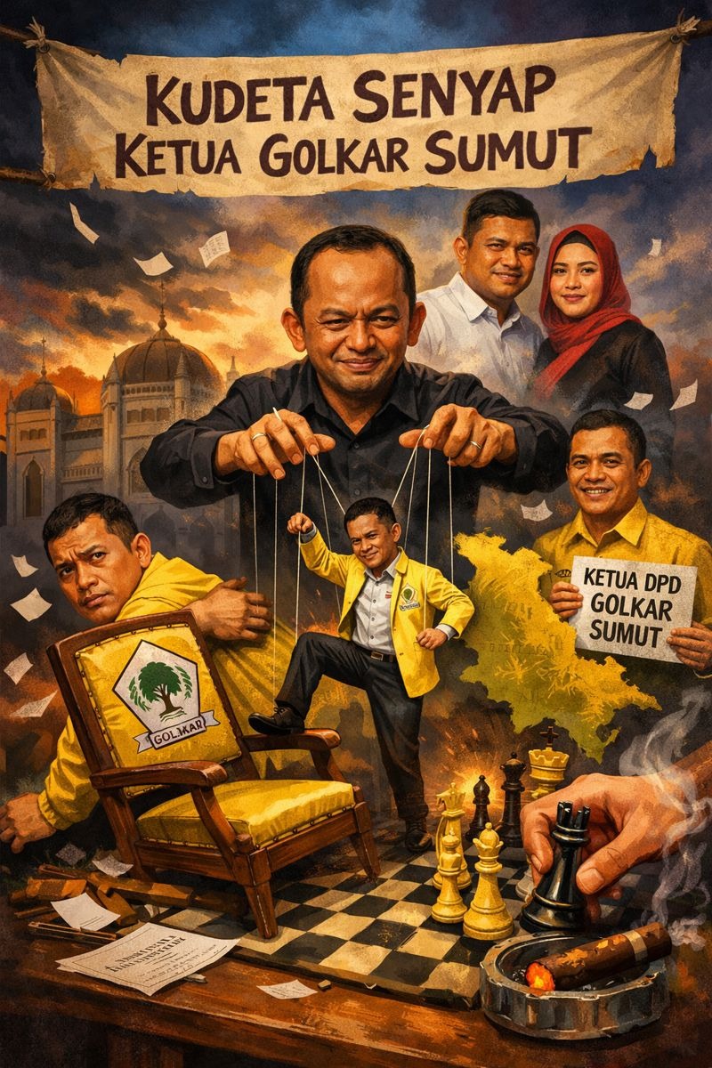 Kudeta Senyap Ketua Golkar Sumut