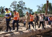 Wamen ESDM Tinjau Persiapan Hunian Sementara Korban Bencana Tapsel