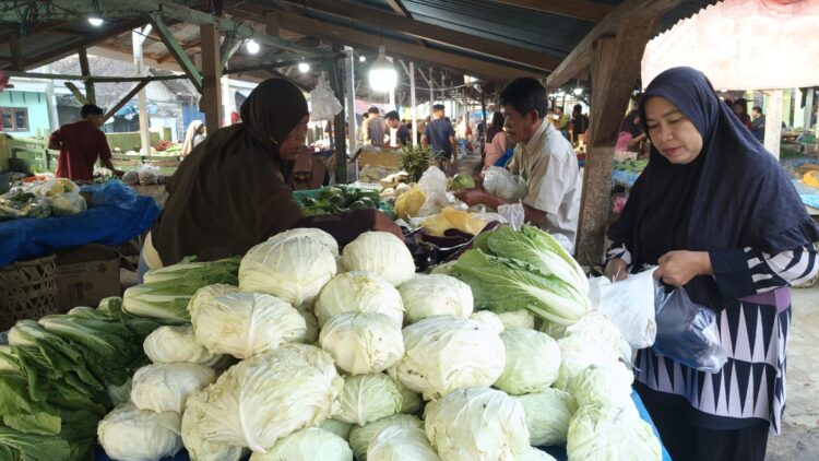 Jelang Nataru, Harga Cabai dan Telur Ayam Melonjak Di Pasar Sialang Buah Sergai