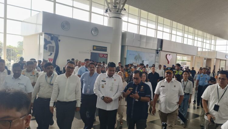 Kakan Otband Dampingi Gubsu Tinjau Kesiapan KNIA Terkait Nataru 2025/2026