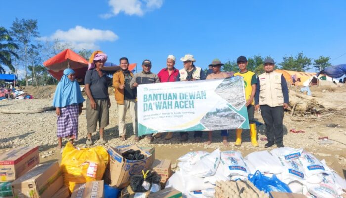 Dewan Dakwah Aceh Salurkan Bantuan Banjir Tahap Kedua Ke Kampung Sikumur, Aceh Tamiang