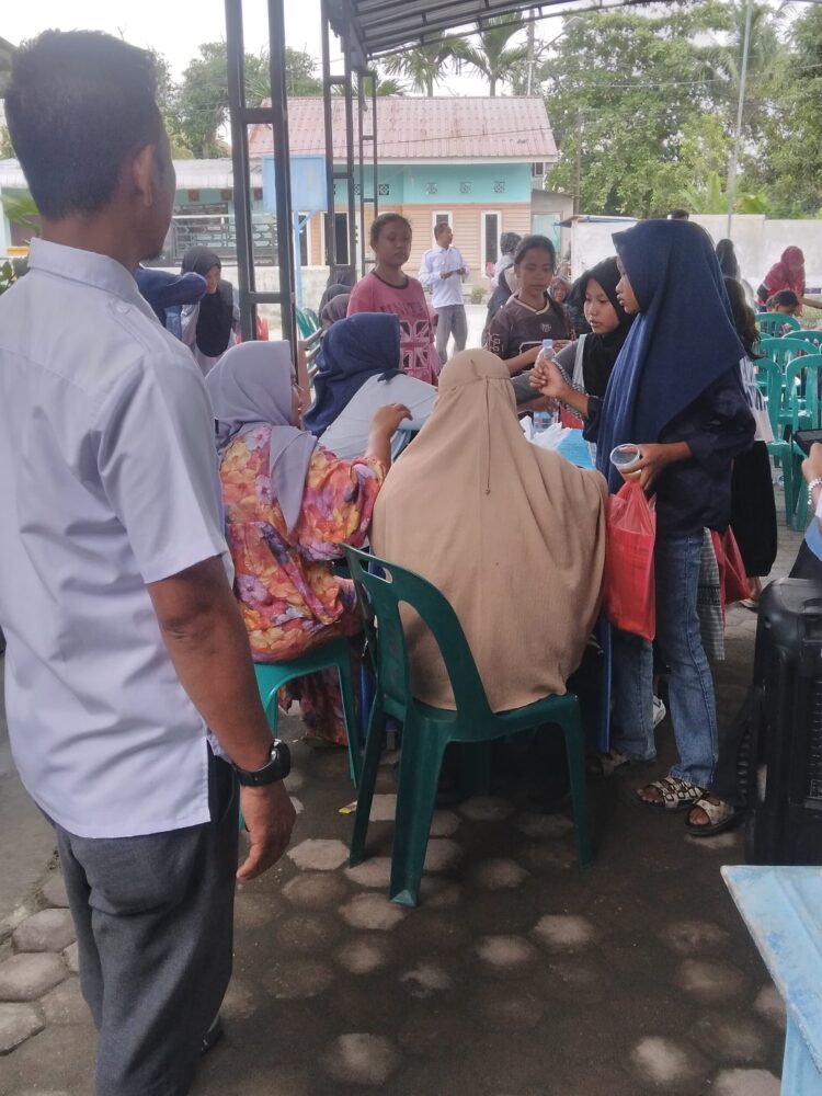 Pertama Di Kecamatan Beringin, Desa Emplasmen Kualanamu Gelar Posyandu Remaja