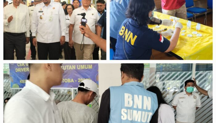 Jelang Nataru, BNNP Sumatera Utara Lakukan Deteksi Dini Di Tiga Moda Angkutan